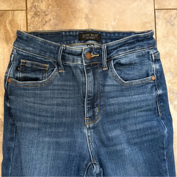 Judy Blue High Waist Hem Flare Leg Jeans Women’s 1/25 - Picture 7 of 15